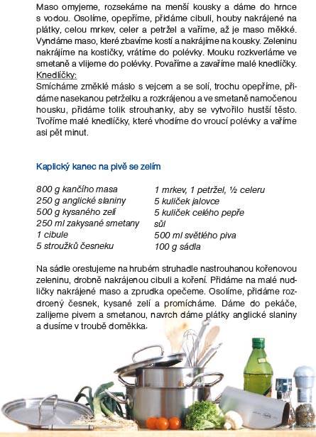 Recepty z kuchyně Jaroslava Zvěřiny, strana 9 | Jaroslav Zvěřina