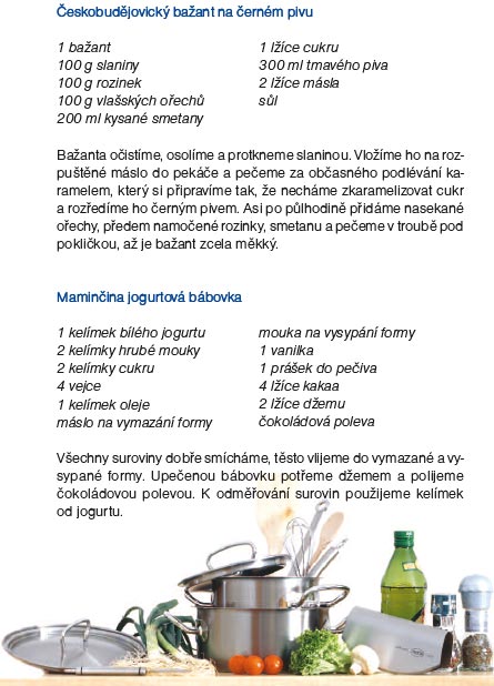 Recepty z kuchyně Jaroslava Zvěřiny, strana 15 | Jaroslav Zvěřina