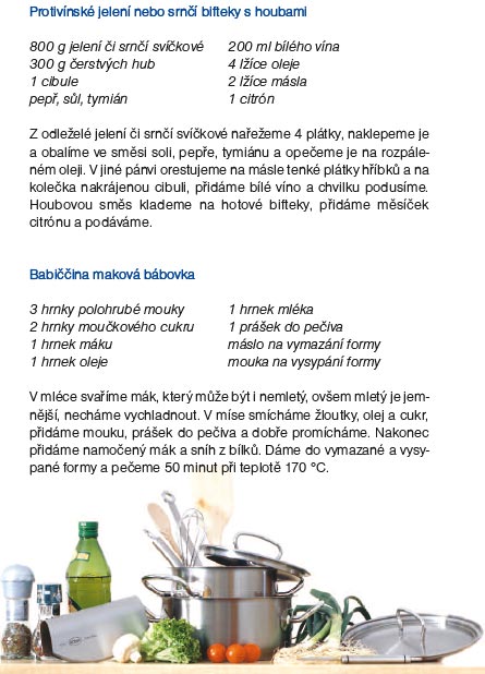 Recepty z kuchyně Jaroslava Zvěřiny, strana 16 | Jaroslav Zvěřina